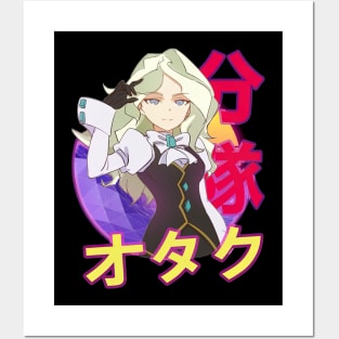 Diana Cavendish Little Witch Academia Ritoru Witchi Akademia Anime Posters and Art